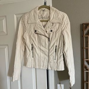 Guess Leather Jacket size small